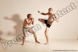 Kickbox reference poses